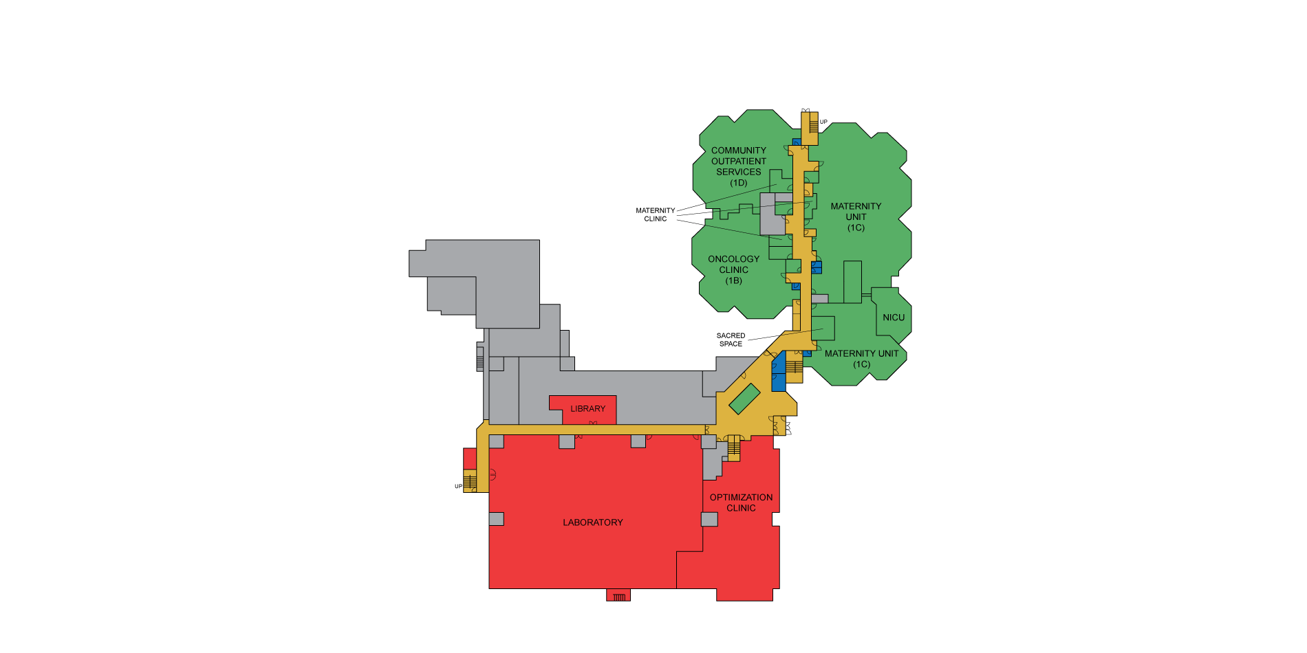 Burnaby Hospital Interactive Map